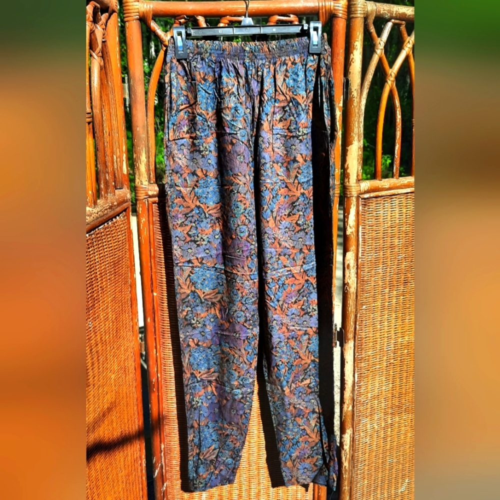 🆕️ Vintage 80s Floral G.S.L Pants